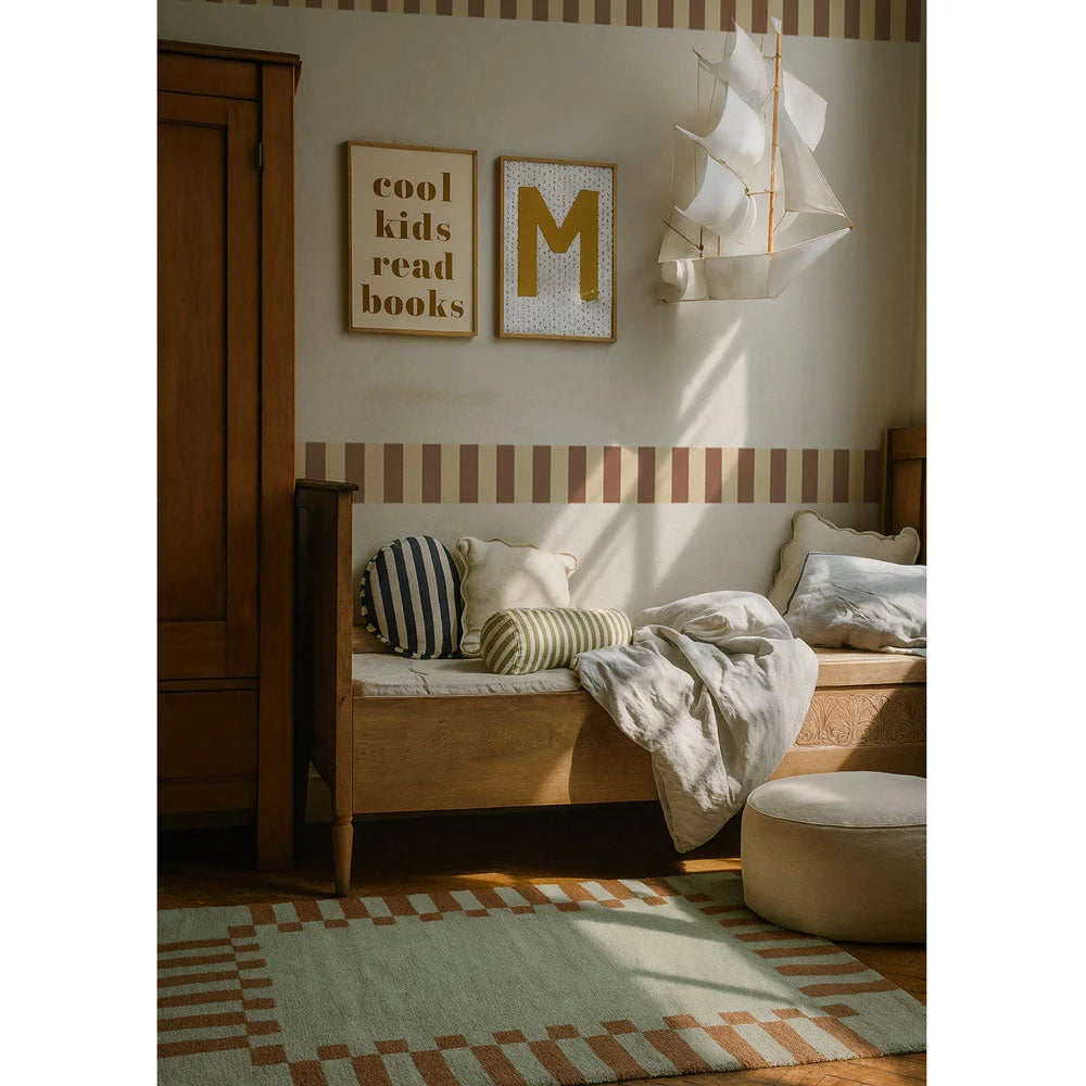 Dekornik Behangrand Border Nostalgia Beige Brown