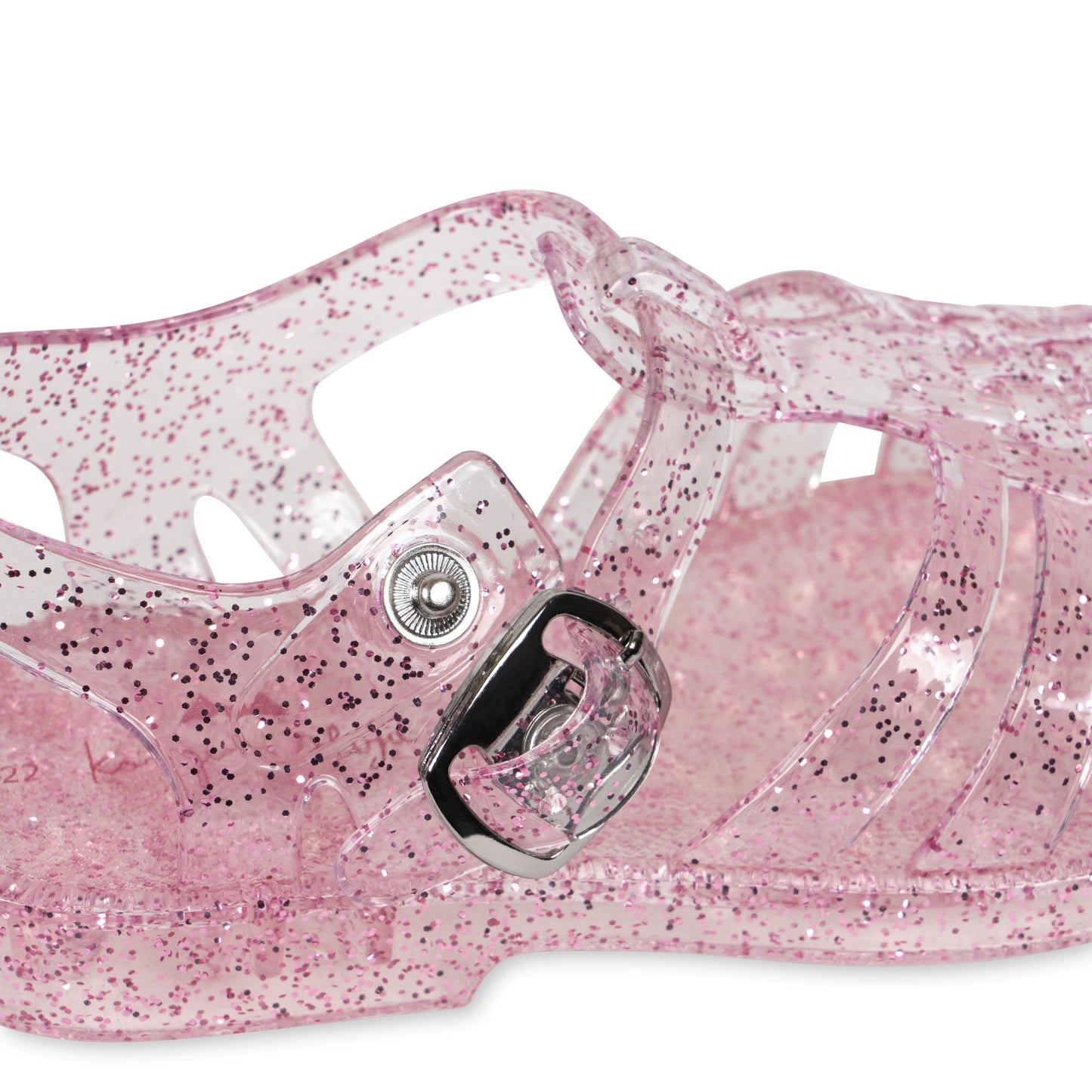 Konges Slojd Konges Sløjd Nea Sandal Watersandalen - Glitter Rose - Decomusy