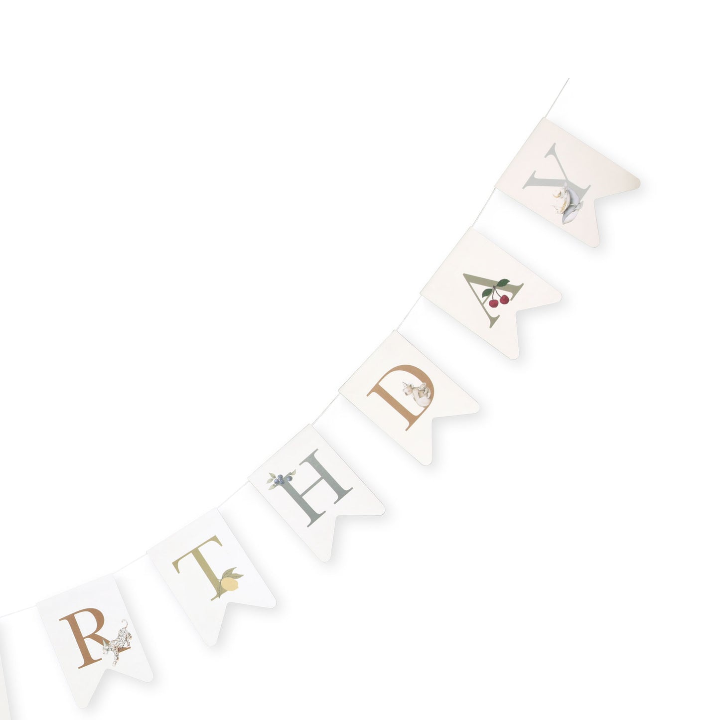 Konges Slojd Konges Sløjd Vlaggenlijk Happy Birthday Slinger - Decomusy