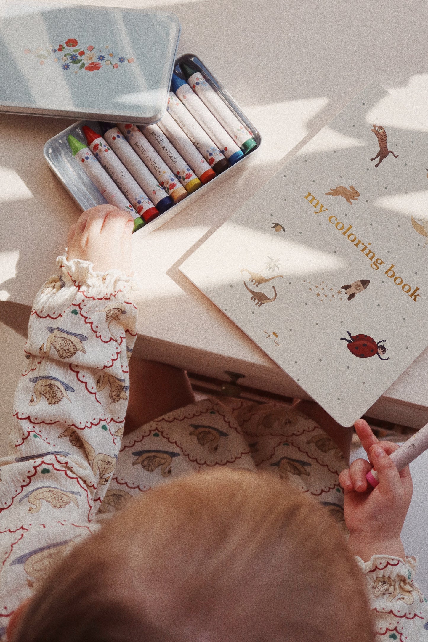 Konges Slojd Konges Sløjd Kleurboek My Coloring Book - Off White - Decomusy