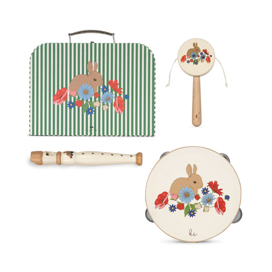 Konges Slojd Konges Sløjd Wooden Music Set Bunny FSC - Bunny Tokki - Decomusy