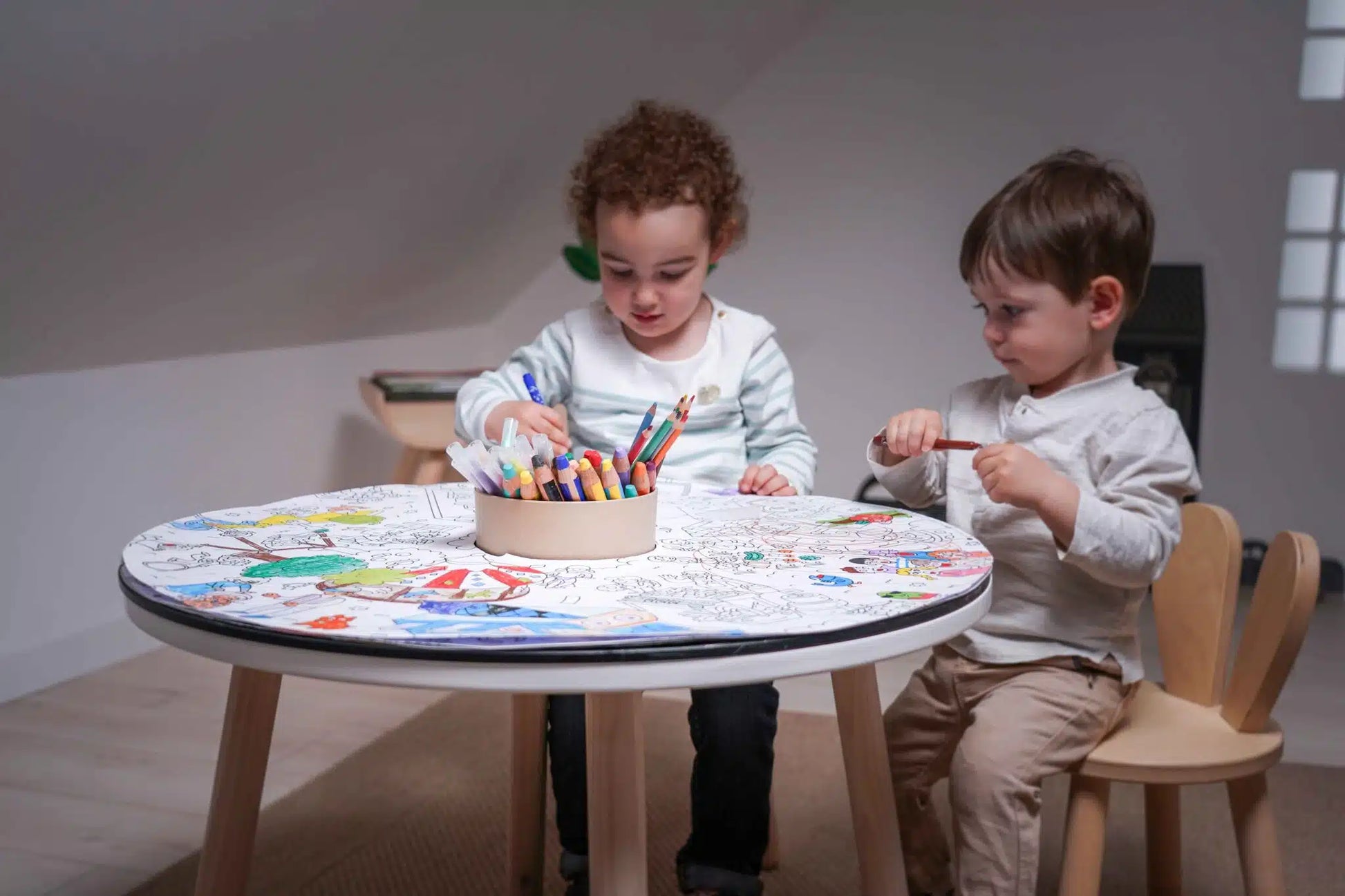 Drawin'Kids Drawin'Kids Imaginable – Evolutionaire en Creatieve tafel voor Kinderen - Decomusy