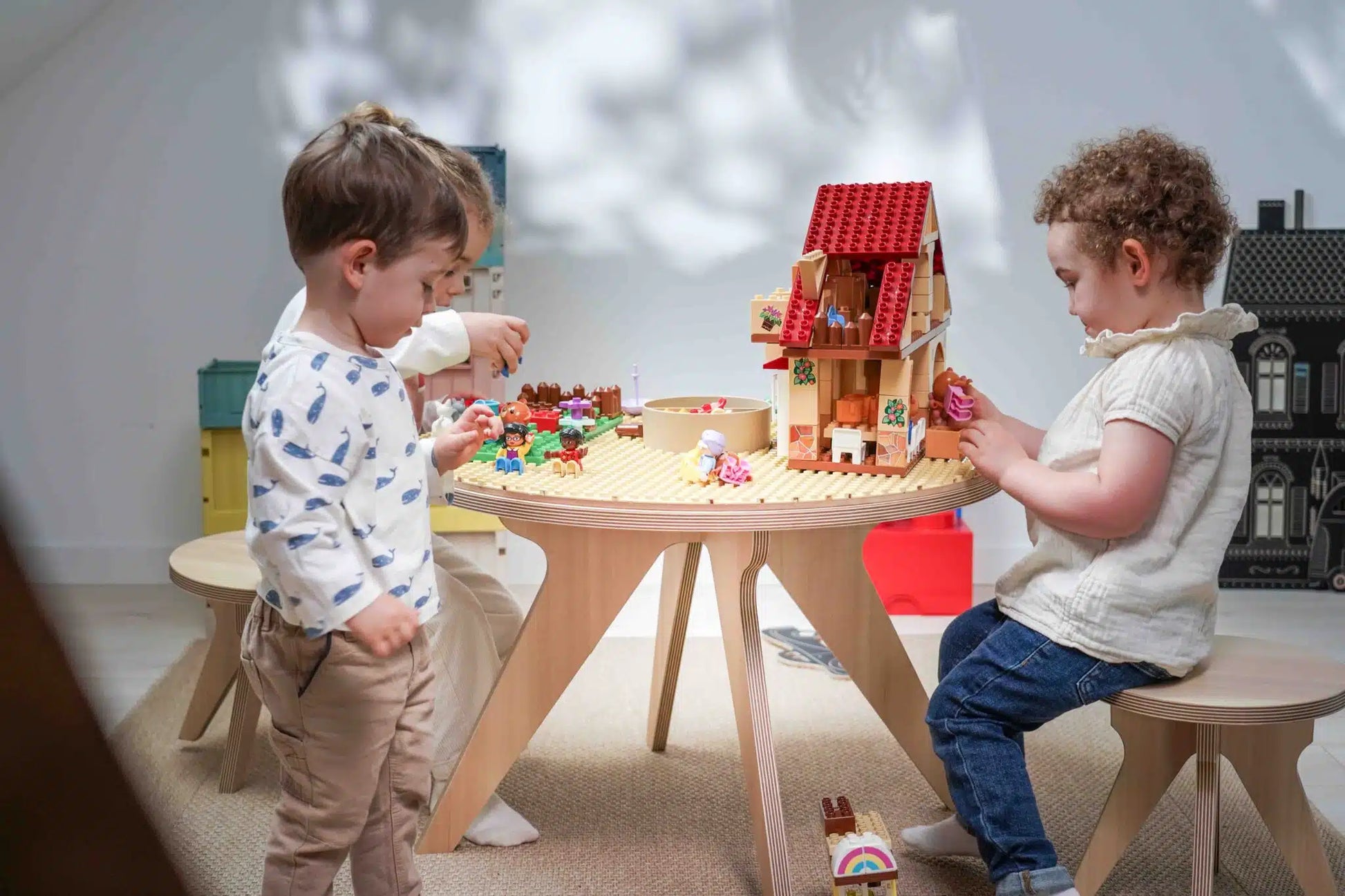 Drawin'Kids Drawin'Kids Drawin’table Home Edition - Houten activiteitentafel voor kinderen - Decomusy