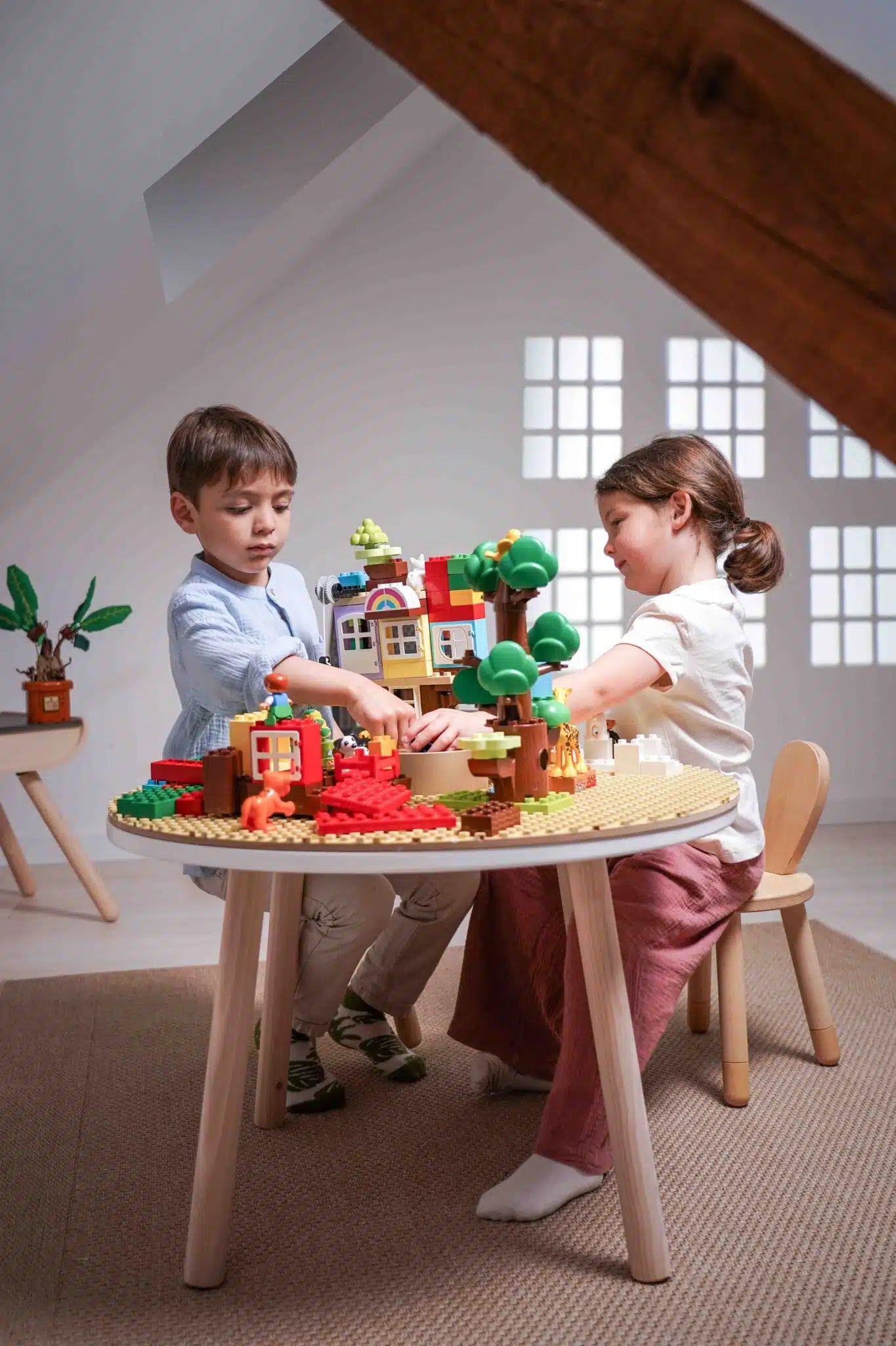 Drawin'Kids Drawin'Kids Play & Build MAXI – DUPLO®* tafelblad voor kinderen van 2-5 jaar - Decomusy