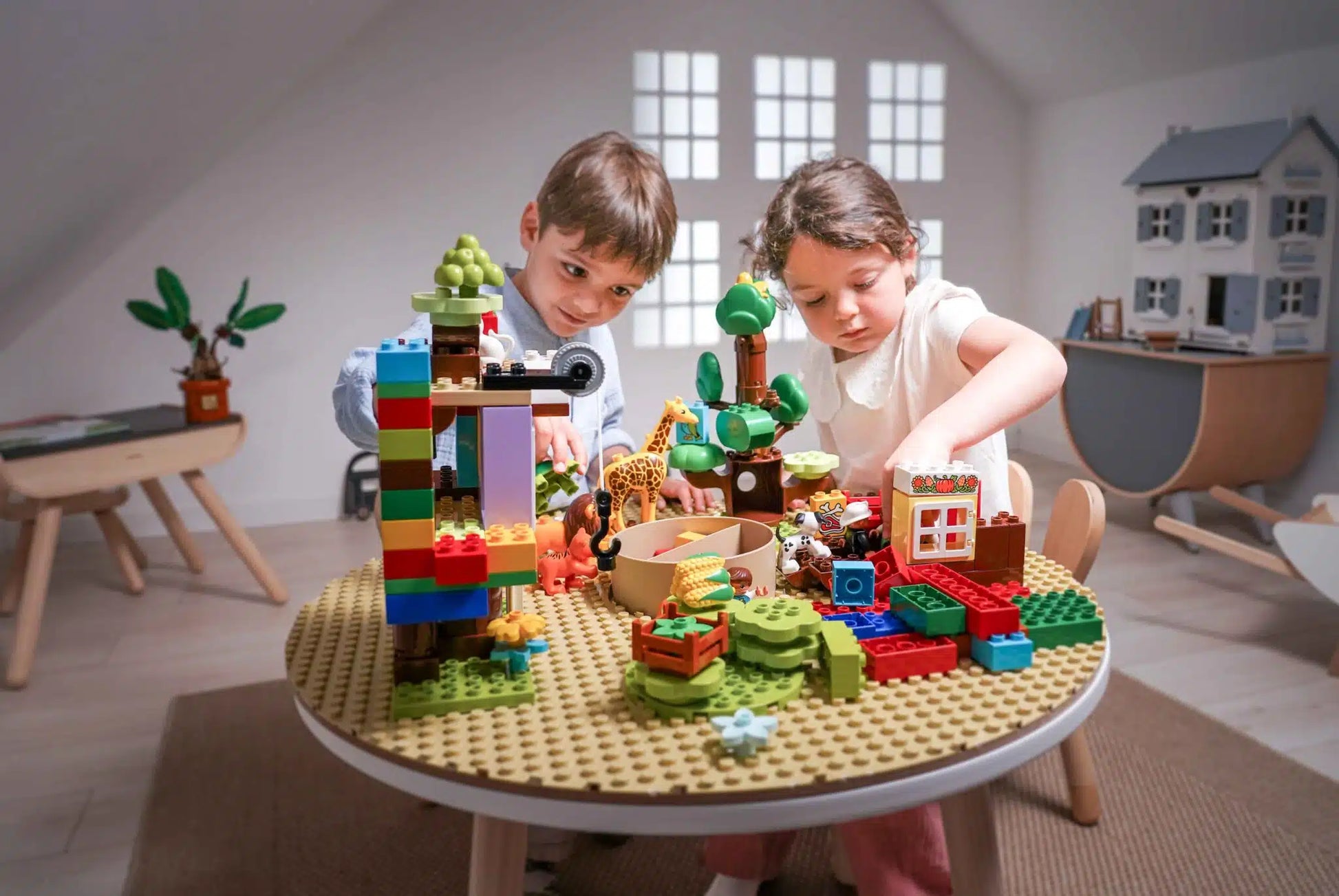 Drawin'Kids Drawin'Kids Play & Build MAXI – DUPLO®* tafelblad voor kinderen van 2-5 jaar - Decomusy