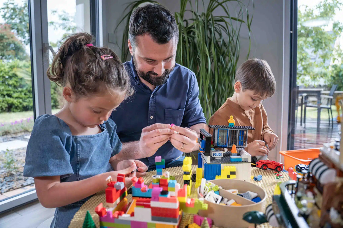 Drawin'Kids Drawin'Kids Speel & Bouw MINI – LEGO®* tafelblad voor kinderen van 5-10 jaar - Decomusy