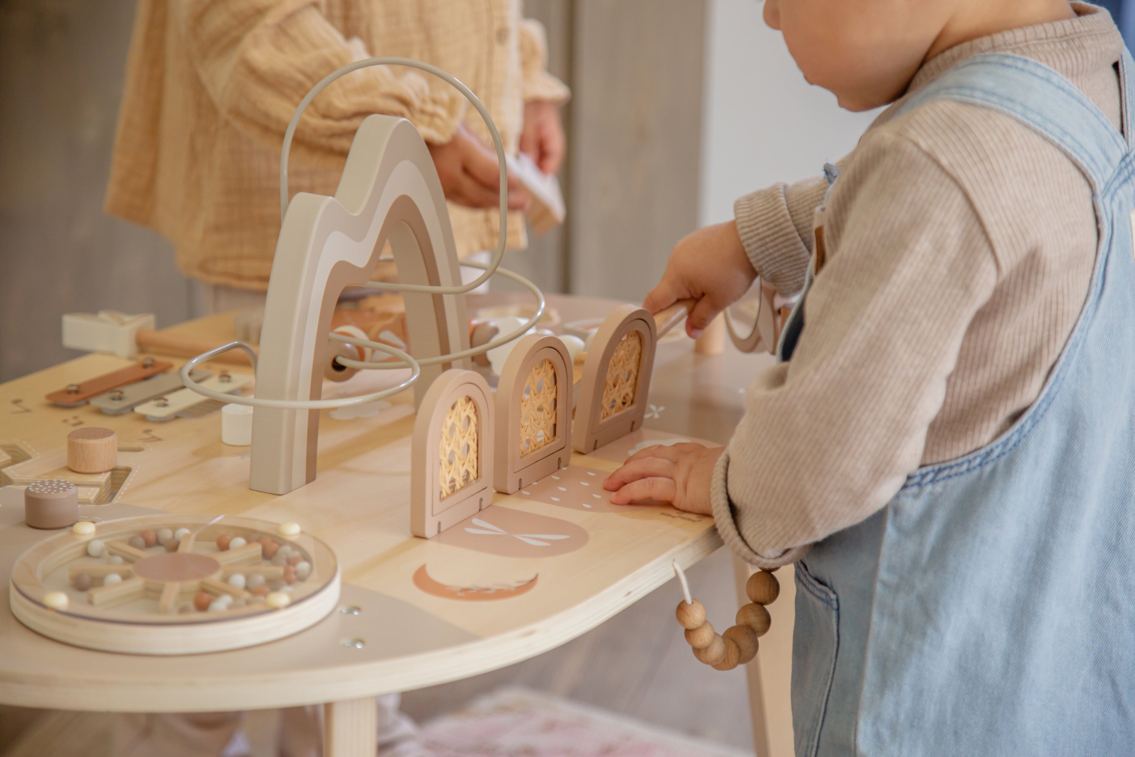 Label Label Label Label Activiteitentafel - Nougat - Decomusy