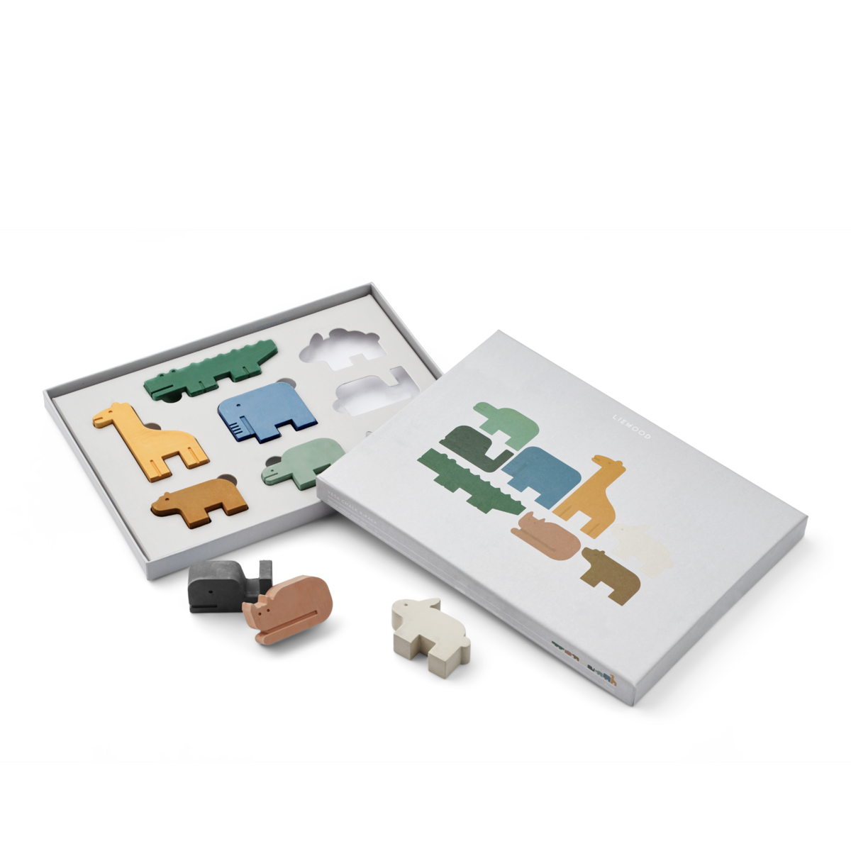 Liewood Liewood Vesa Chalk Krijt 9-Pack - Decomusy