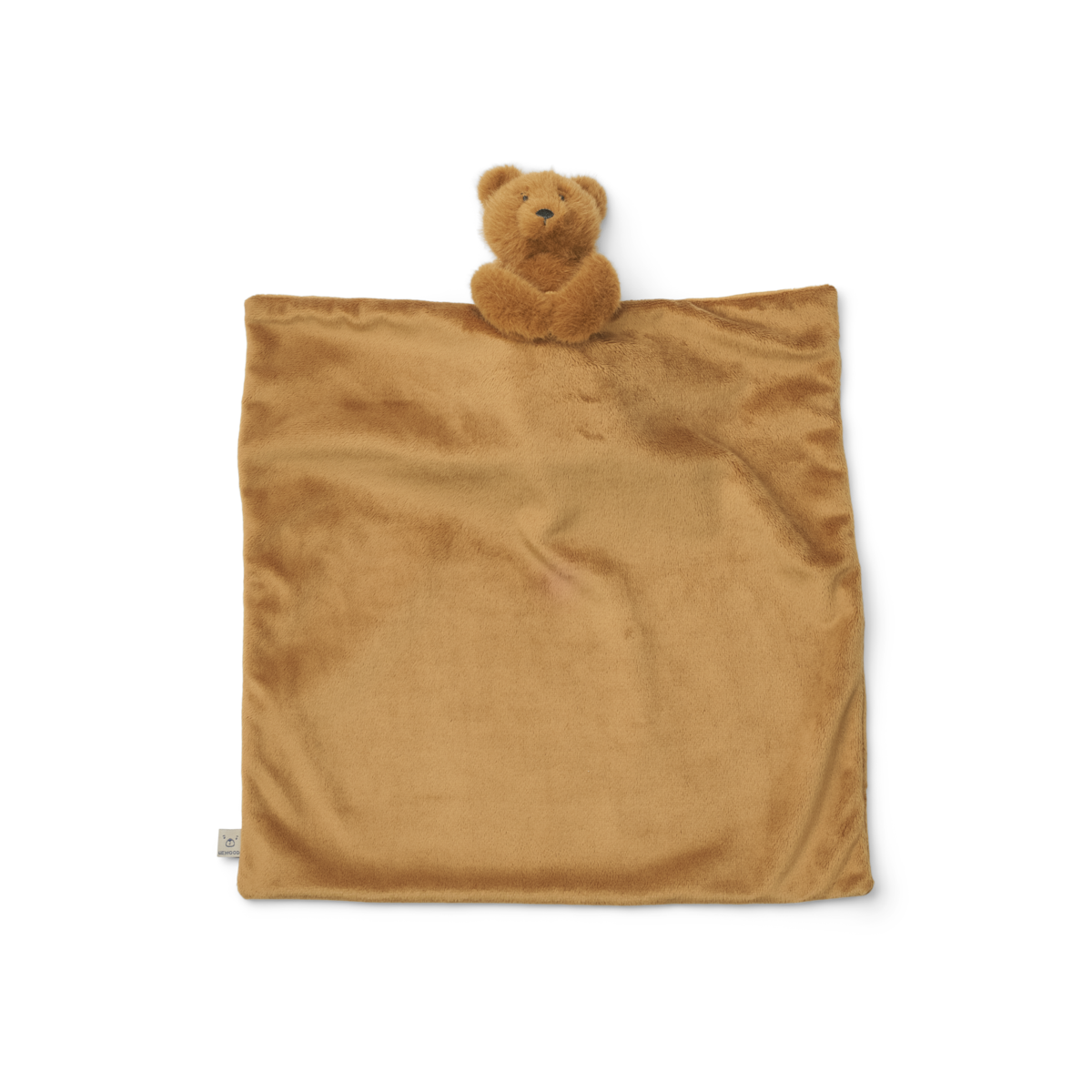 Liewood Liewood Camdon Bear Cuddle Cloth Knuffeldoek - Golden Caramel - Decomusy