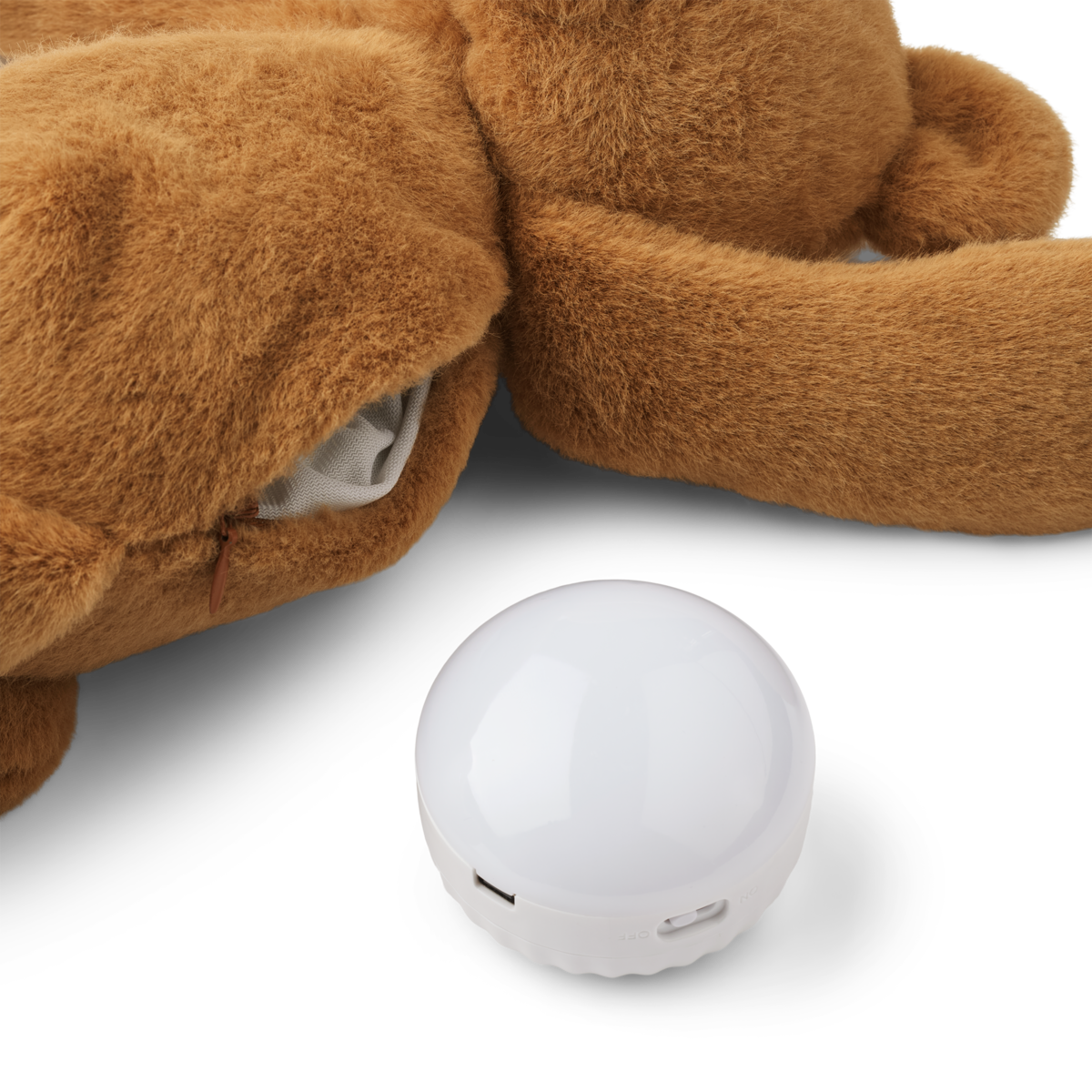Liewood Liewood Hattie Bear Humming Teddy - Golden Caramel - Decomusy