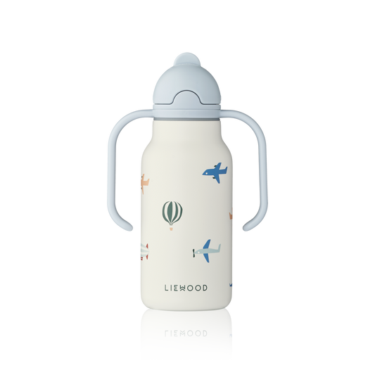 Liewood Liewood Kimmie Bottle Kinderdrinkfles - 250ml - Aviator / Ecru - Decomusy