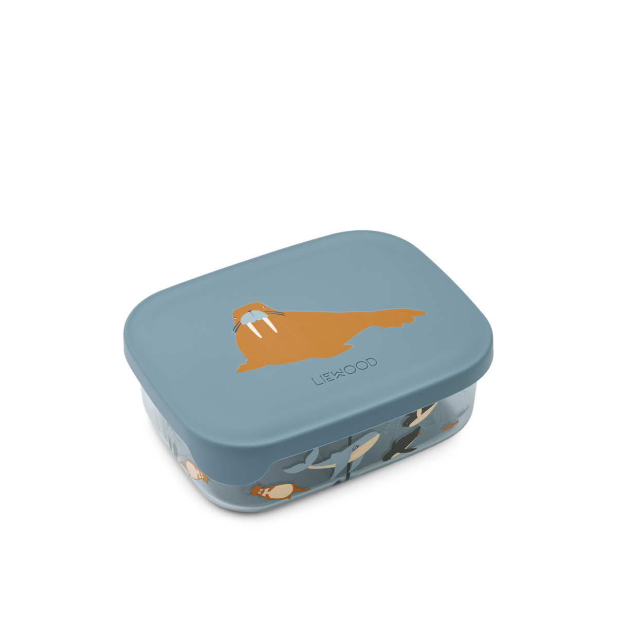 Liewood Liewood Arthur Tritan Lunchbox - Arctic Sea / Ocean view - Decomusy