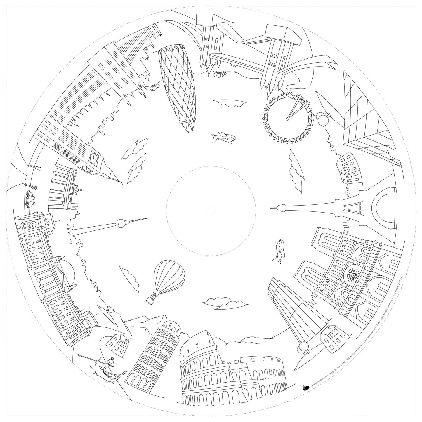 Drawin'Kids Drawin'Kids Drawin’table Home Edition - Houten activiteitentafel voor kinderen - Decomusy