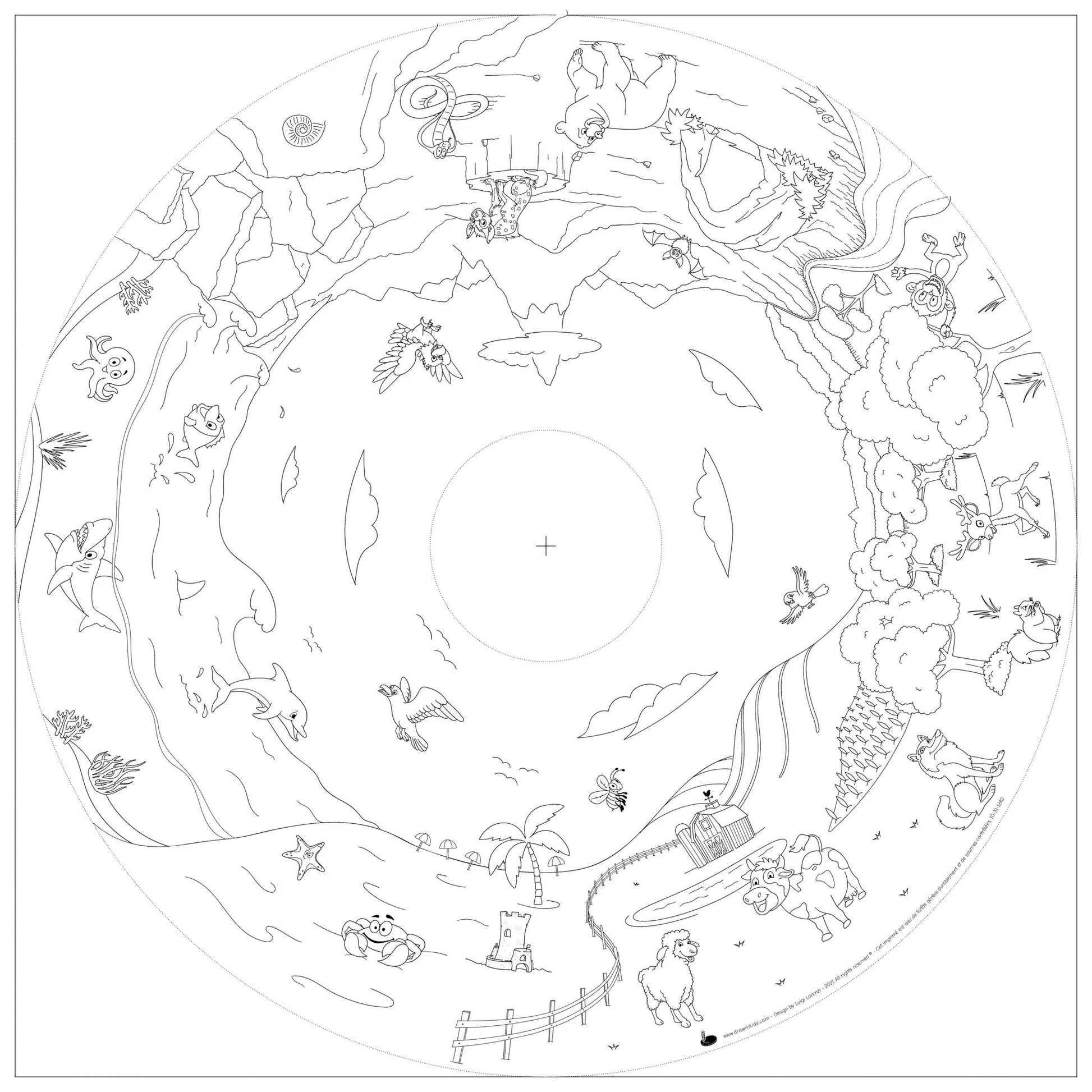 Drawin'Kids Drawin'Kids Imaginable – Evolutionaire en Creatieve tafel voor Kinderen - Decomusy