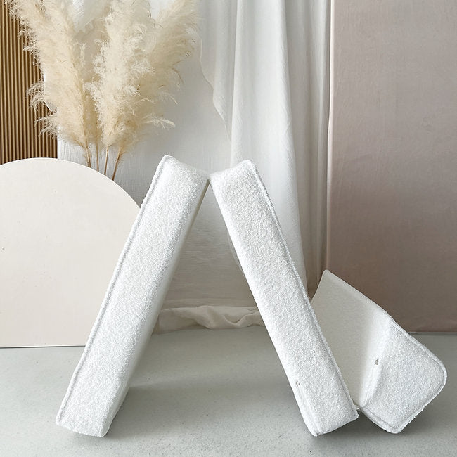 Moje. Moje. Bouclé Lounger White - Decomusy