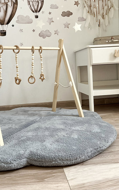 Moje. Moje. Cloud Speelmat - Teddy Graphite - Decomusy