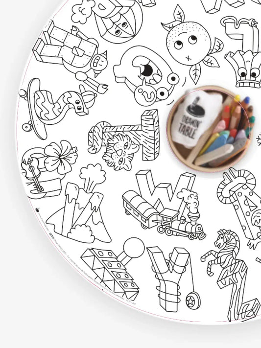 Drawin'Kids Drawin'Kids Navulling van 20 witte vellen voor Drawin'table XXL - Decomusy