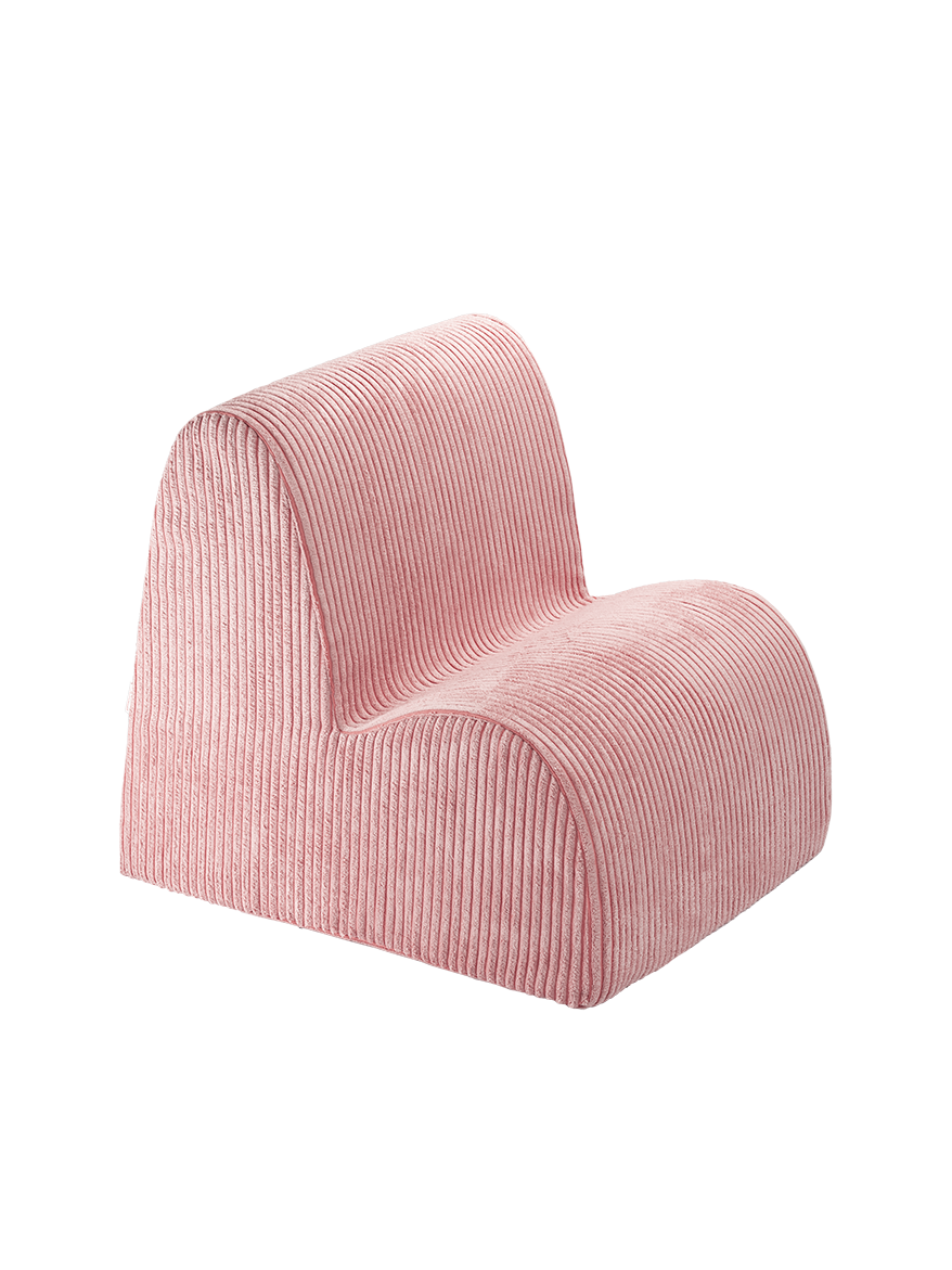 Wigiwama Wigiwama Cloud Beanbag Chair Kinderfauteuil - Pink Mousse - Decomusy