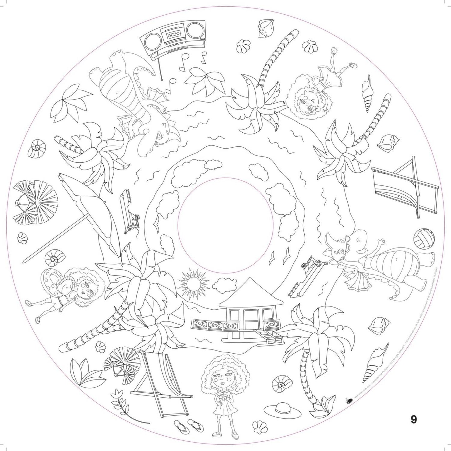Drawin'Kids Drawin'Kids Navulling van 20 witte vellen voor Drawin'table Home Edition - Adventure Mates - Decomusy