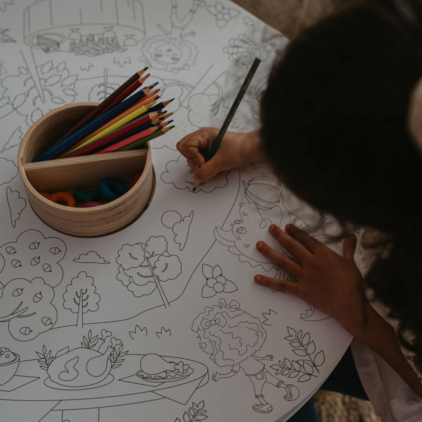 Drawin'Kids Drawin'Kids Navulling van 20 witte vellen voor Drawin'table Home Edition - Adventure Mates - Decomusy