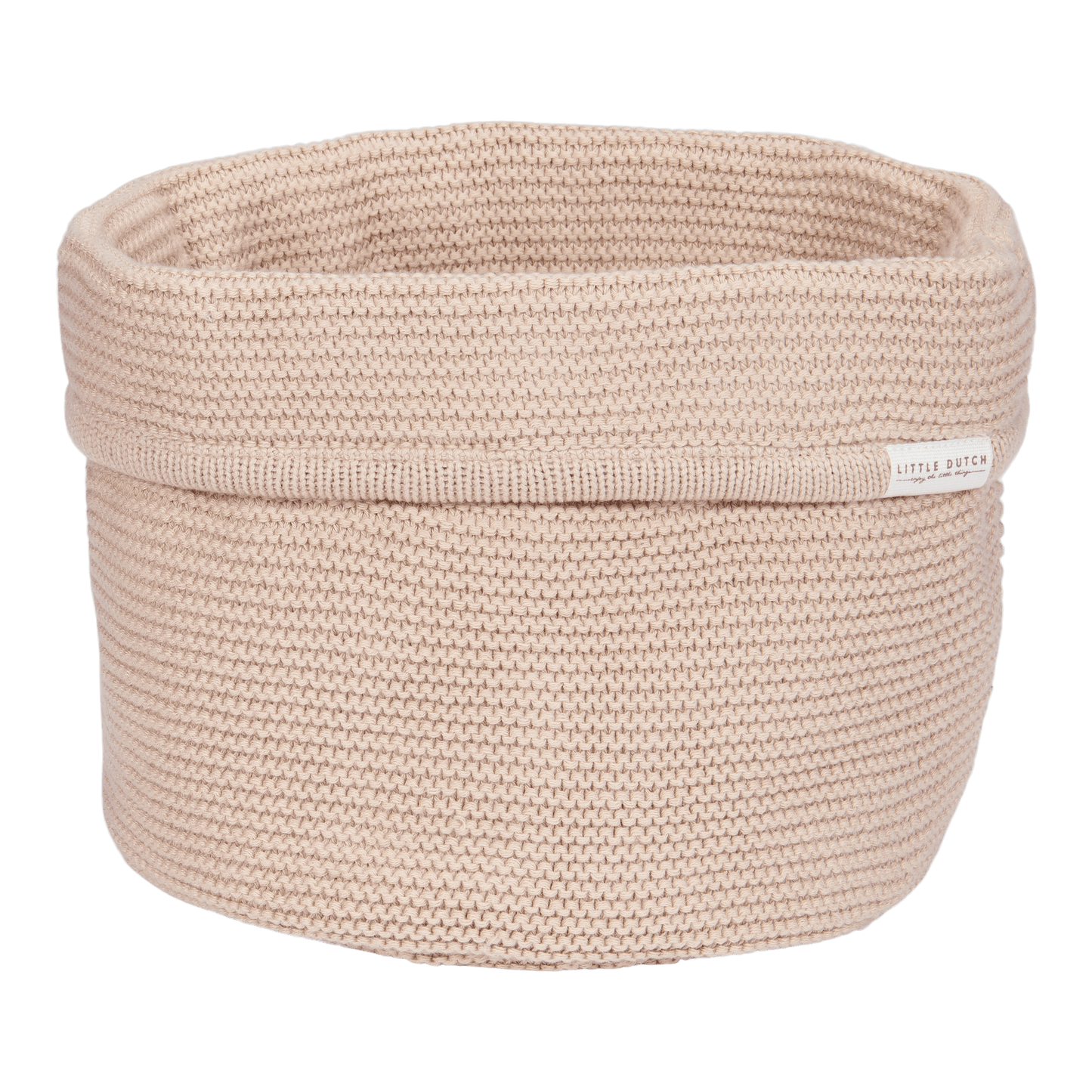 Little Dutch Little Dutch Gebreid Commodemandje Rond - Beige - Decomusy