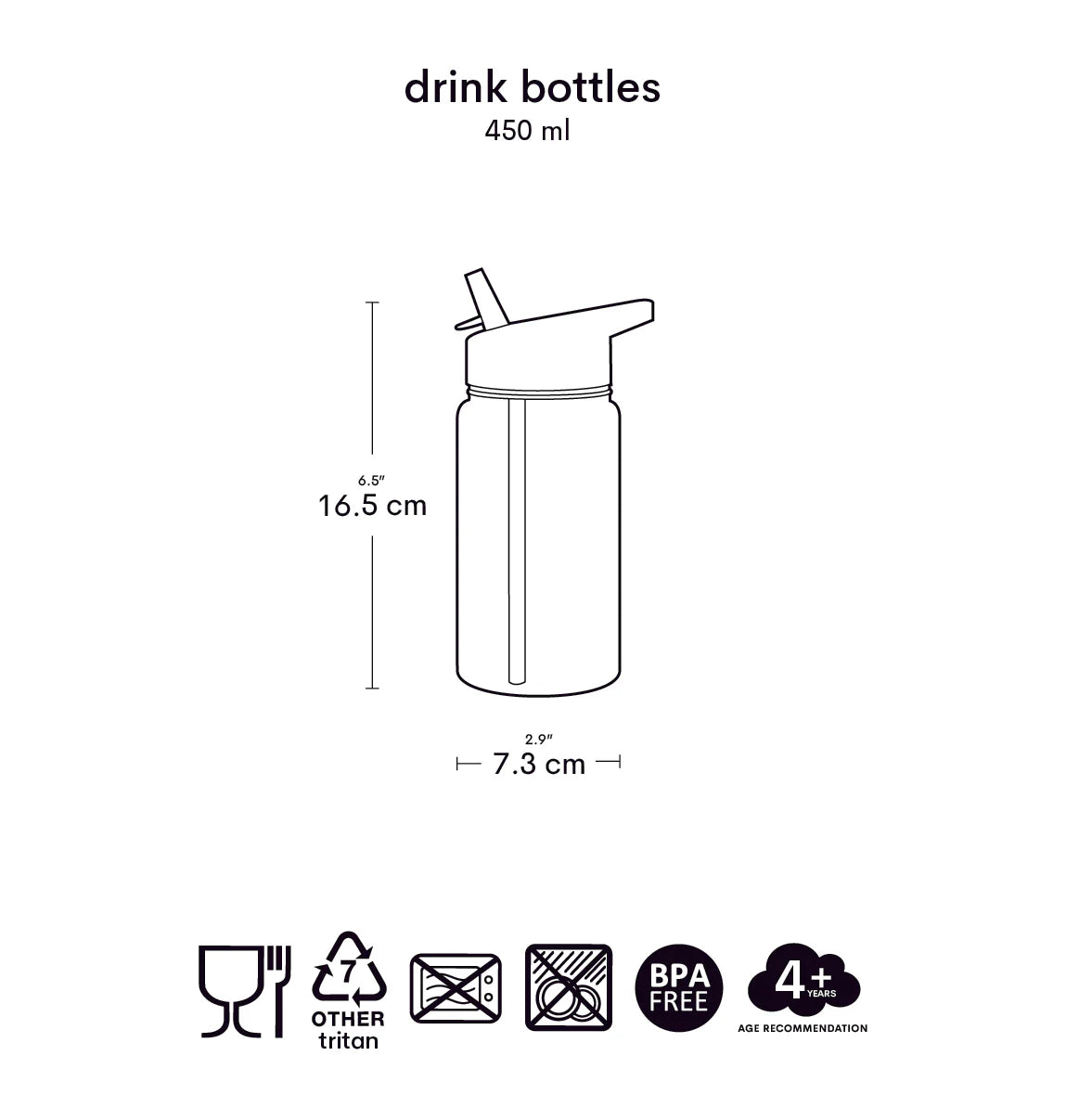 A Little Lovely Company A Little Lovely Company Drinkfles Flower Garden - Decomusy