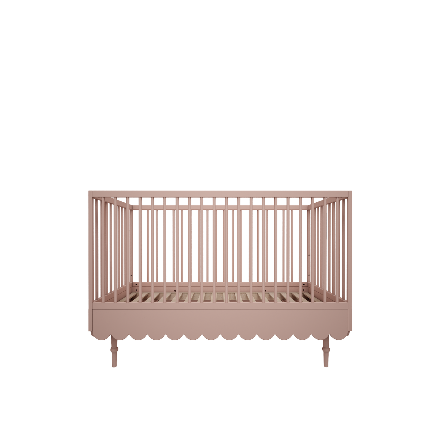 WoodLuck Woodluck Meegroeibed Ledikant Babushka 70x140cm - Natural Pink - Decomusy
