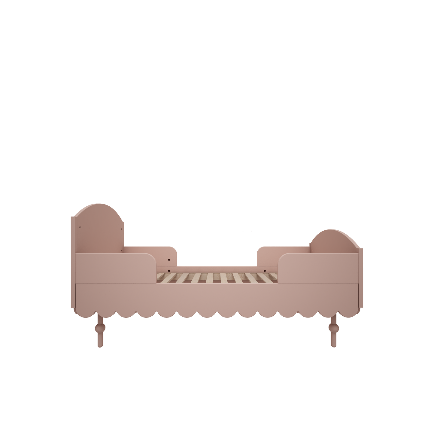 WoodLuck Woodluck Meegroeibed Ledikant Babushka 70x140cm - Natural Pink - Decomusy