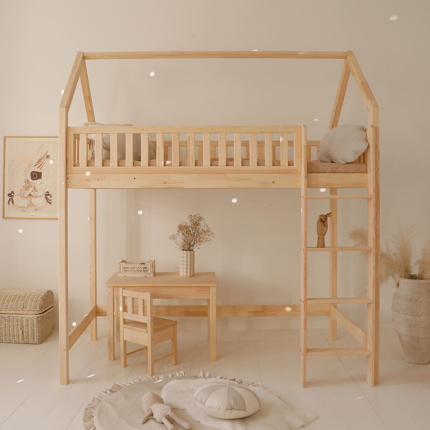 Decomusy Decomusy Loft Bedhuisje - 90x200cm - Decomusy