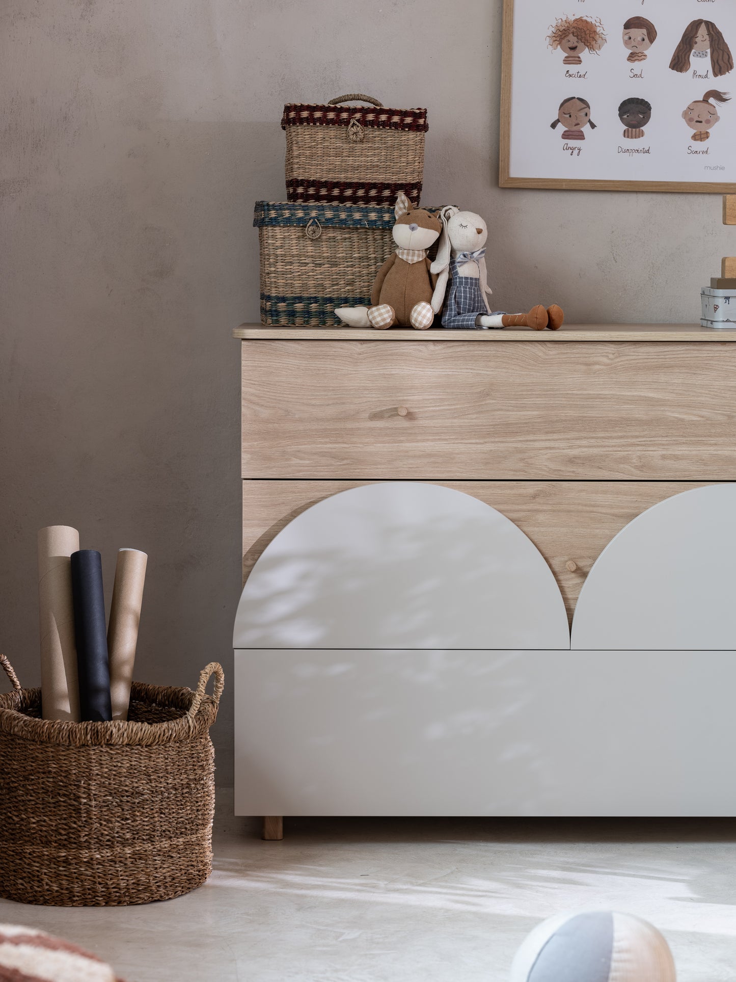 WoodLuck Woodluck Commode Bloom - Cashmere - Decomusy