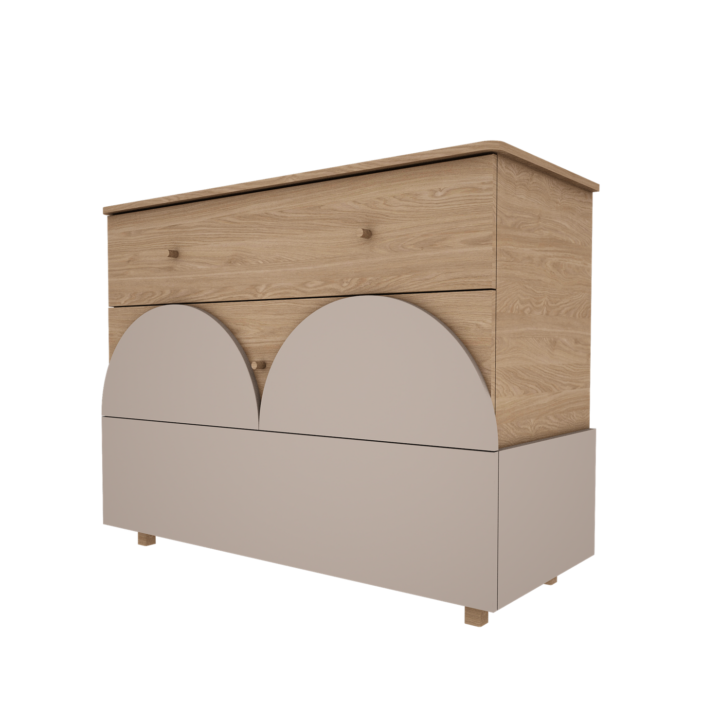 WoodLuck Woodluck Commode Bloom - Cashmere - Decomusy