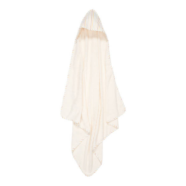 Little Dutch Little Dutch Badcape Vintage Sunny Stripes - 100x100 cm - Decomusy