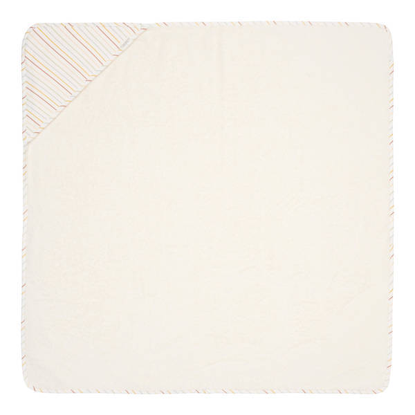 Little Dutch Little Dutch Badcape Vintage Sunny Stripes - 100x100 cm - Decomusy