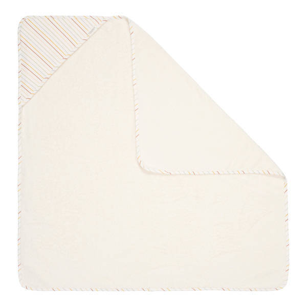 Little Dutch Little Dutch Badcape Vintage Sunny Stripes - 100x100 cm - Decomusy