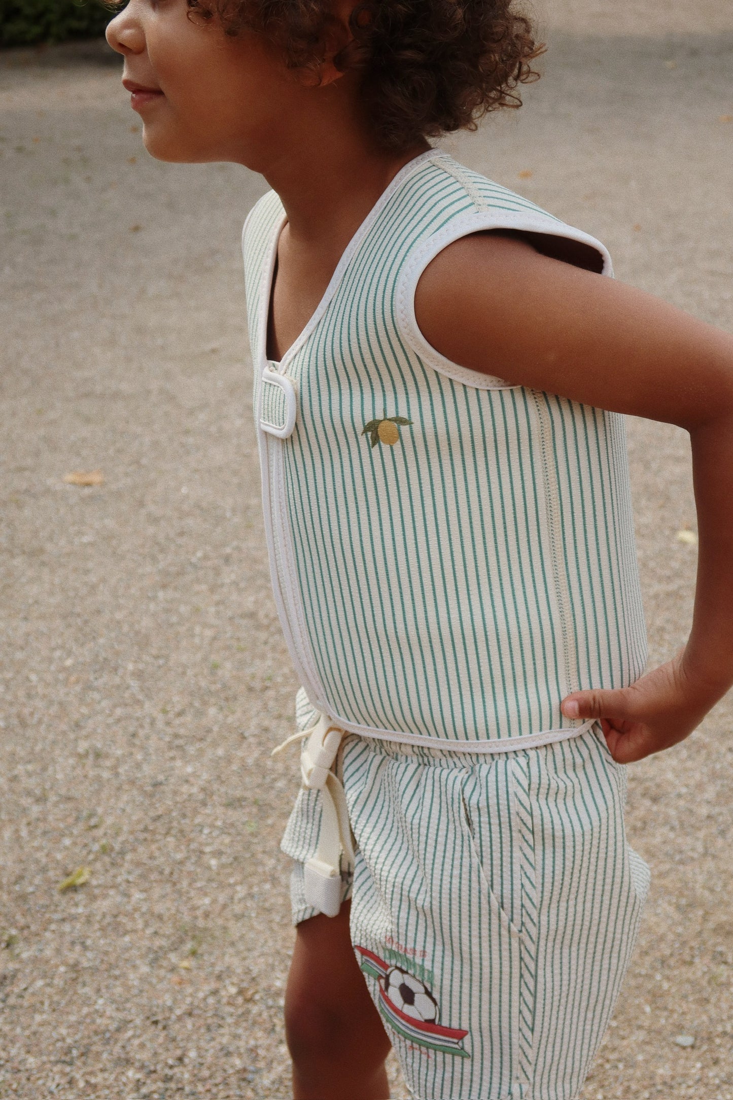 Konges Slojd Konges Sløjd Ellis Zwemvest - Tea Stripe - Decomusy
