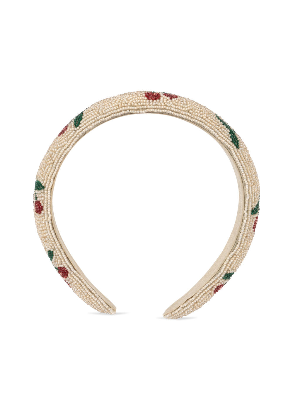 Konges Slojd Konges Slojd Beaded Hairbrace - Kralen Haarband - Cherry - Decomusy