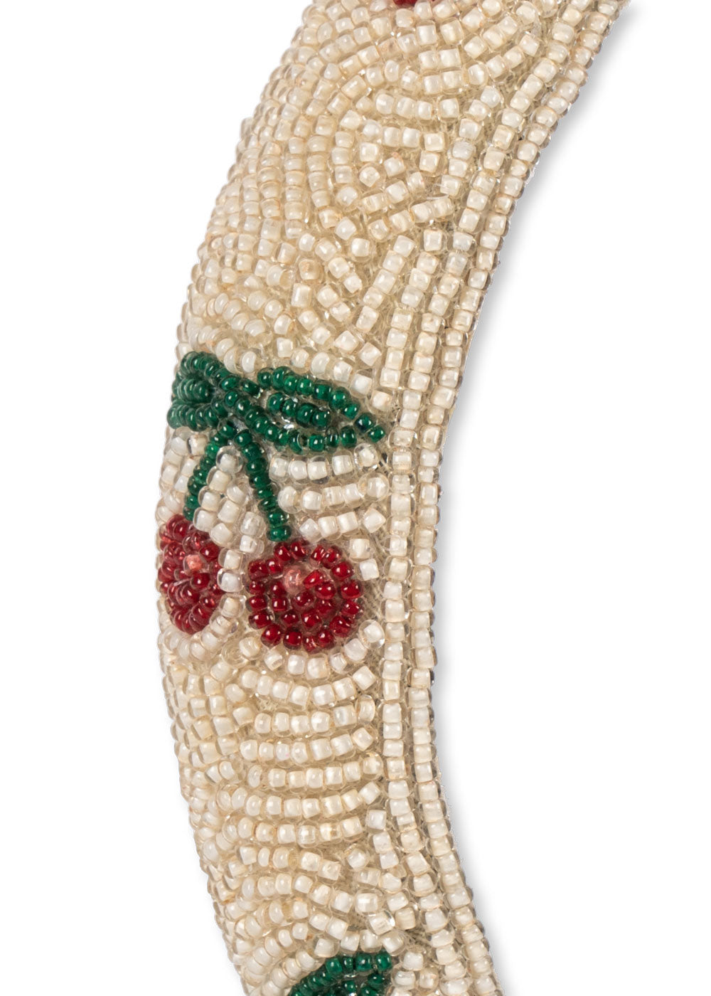 Konges Slojd Konges Slojd Beaded Hairbrace - Kralen Haarband - Cherry - Decomusy