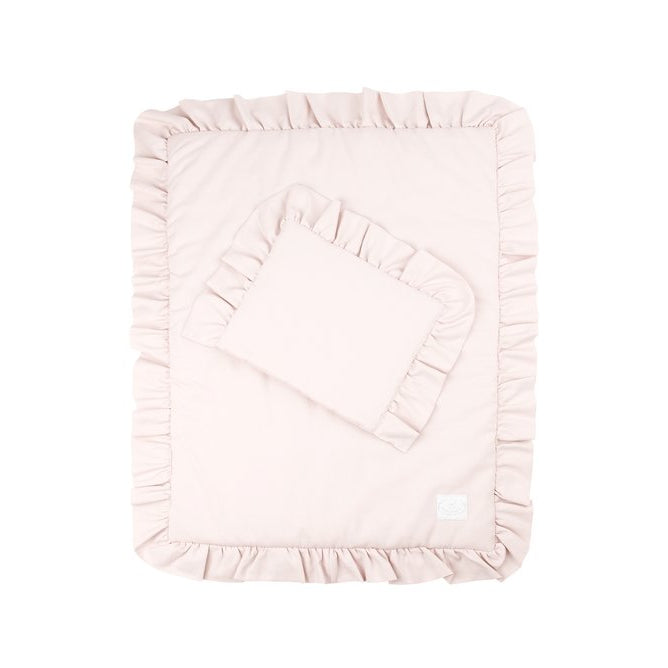 Cotton&Sweets Cotton & Sweets Gevuld Dekbed SG Newborn "Powder Pink" - Decomusy