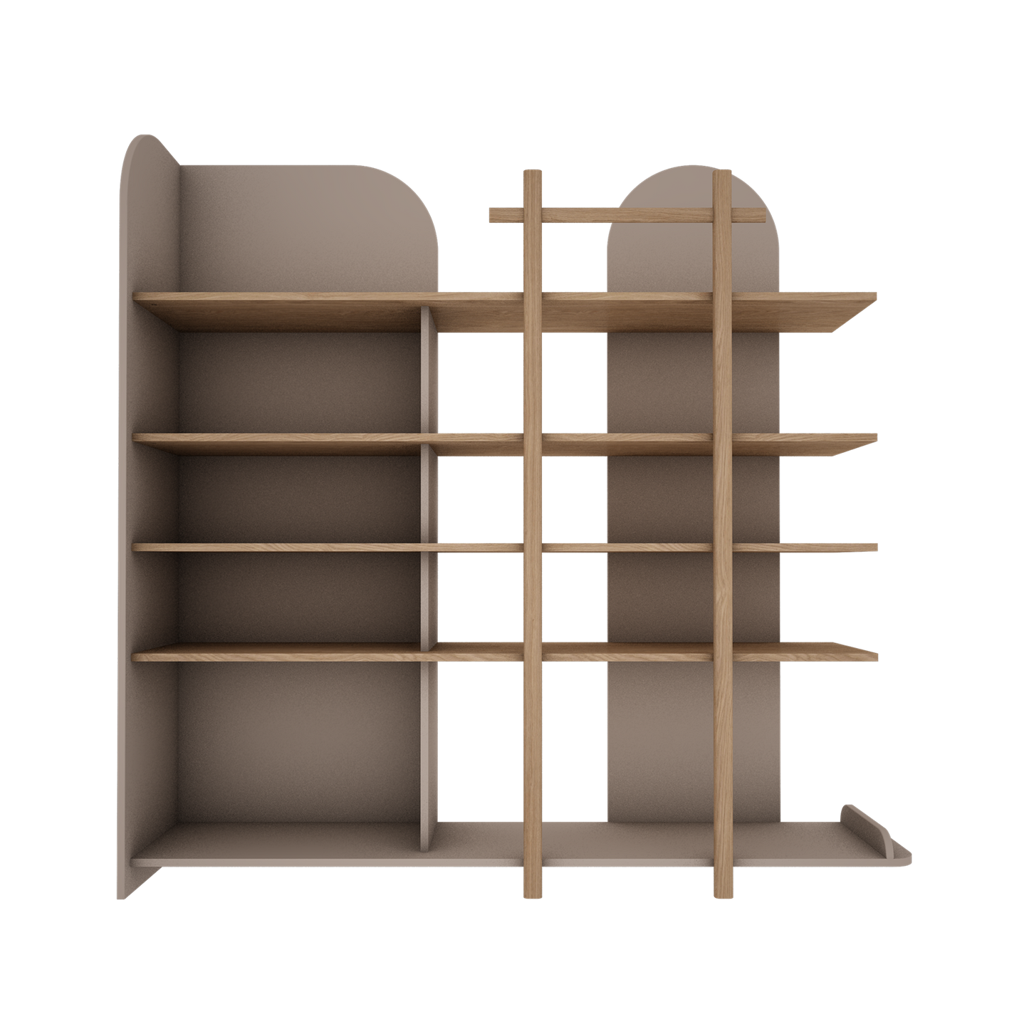 WoodLuck Woodluck Bookshelf Boekenkast Bloom Cashmere - Decomusy