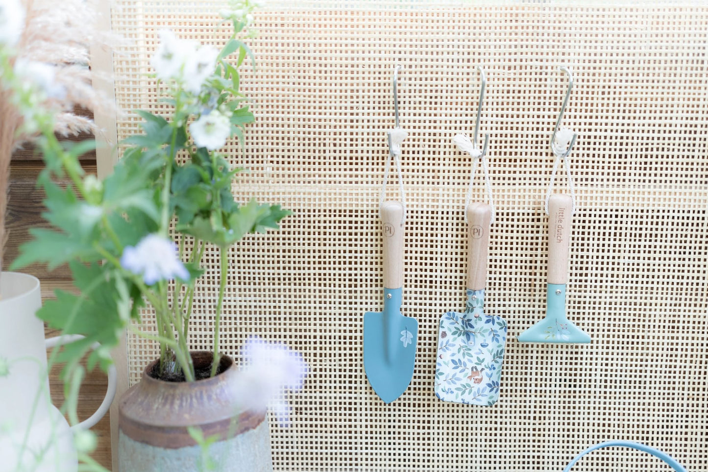 Little Dutch Little Dutch Tuingereedschap - Blauw - Forest Friends - Decomusy