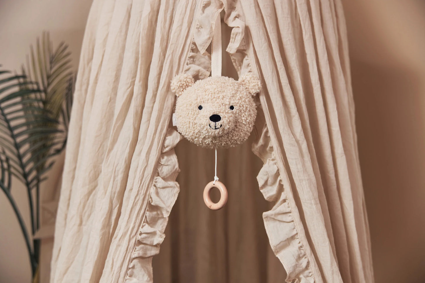 Jollein Jollein Muziekhanger Teddy Bear Naturel - Decomusy
