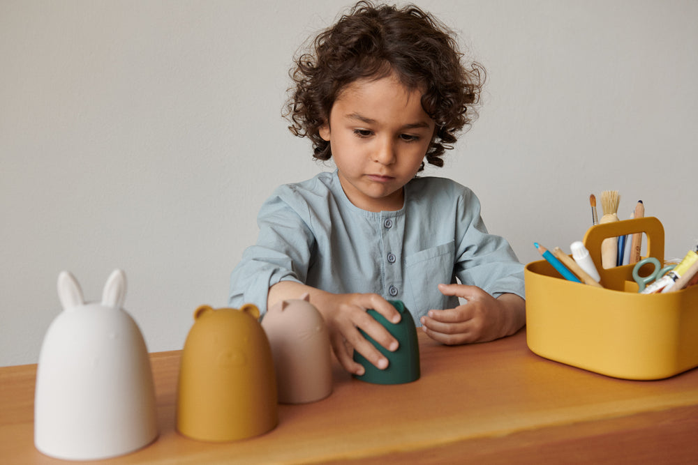 Liewood Liewood Anneli Nesting Toy - Classic / Garden Green multi mix - Decomusy