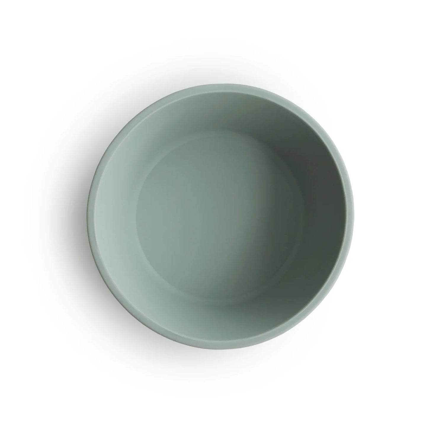 Mushie Mushie Siliconen Kom met Zuignap "Cambridge Blue" - Decomusy