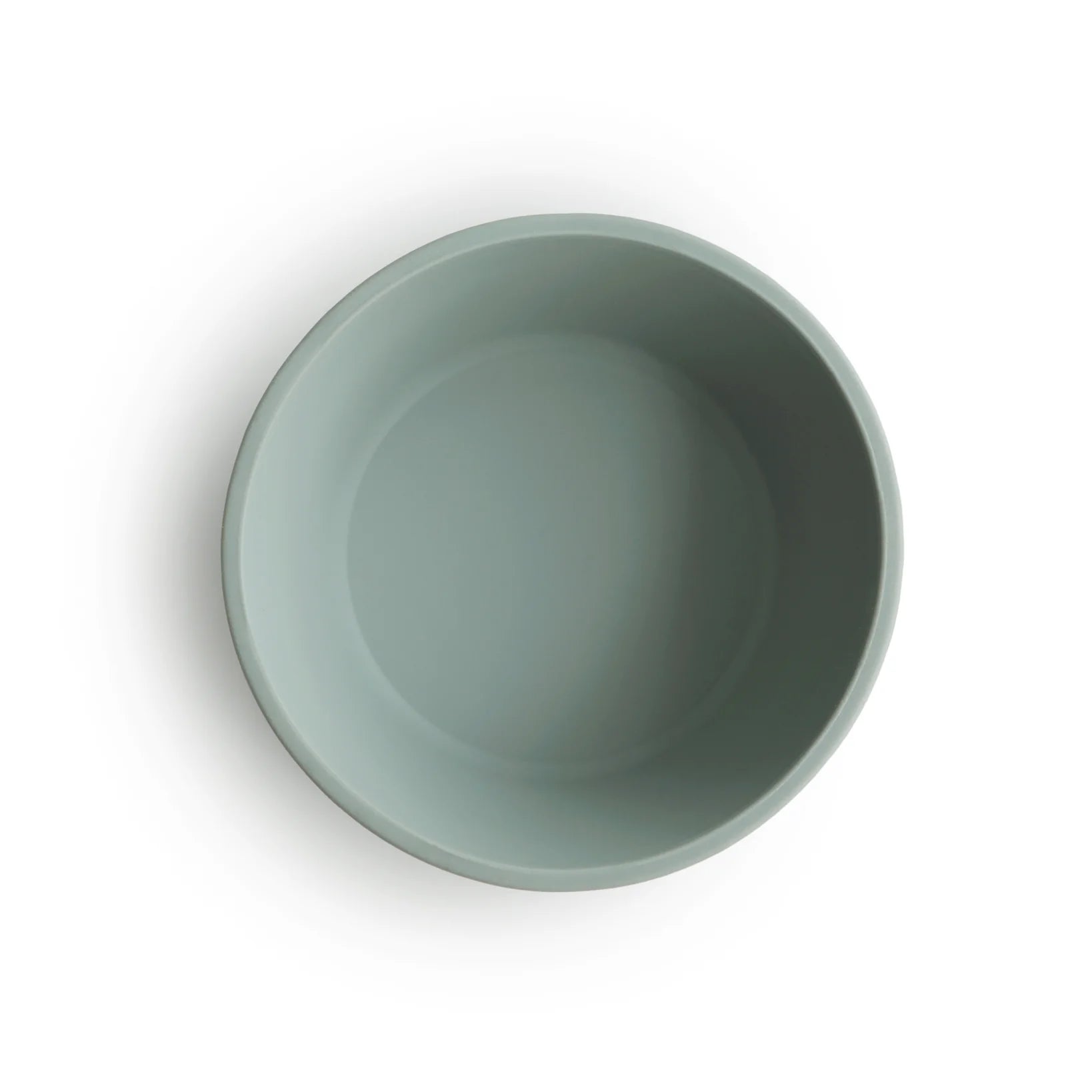 Mushie Mushie Siliconen Kom met Zuignap "Cambridge Blue" - Decomusy
