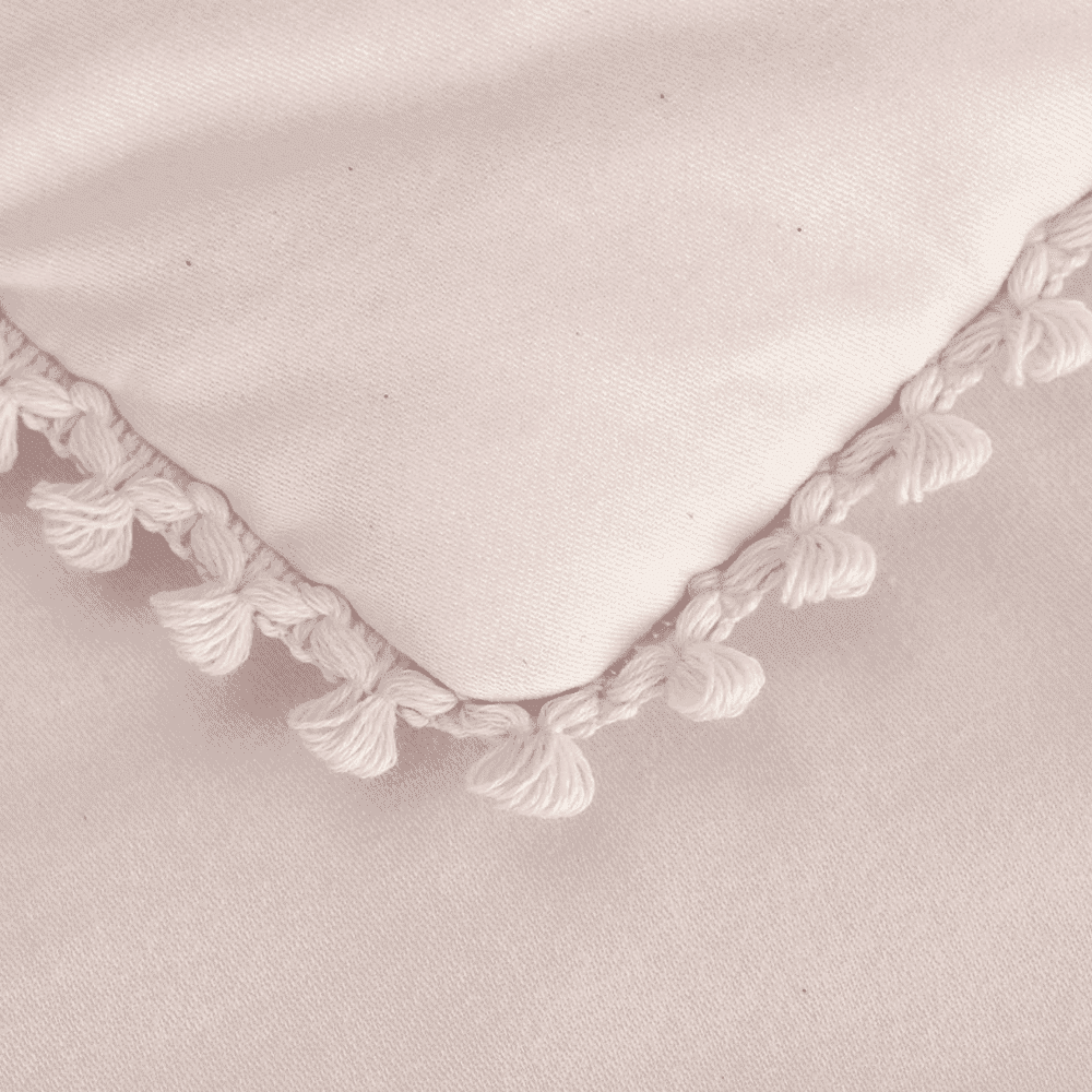Cotton&Sweets Cotton&Sweets Baby Beddengoed Soft Powder Pink (80x100cm) - Decomusy
