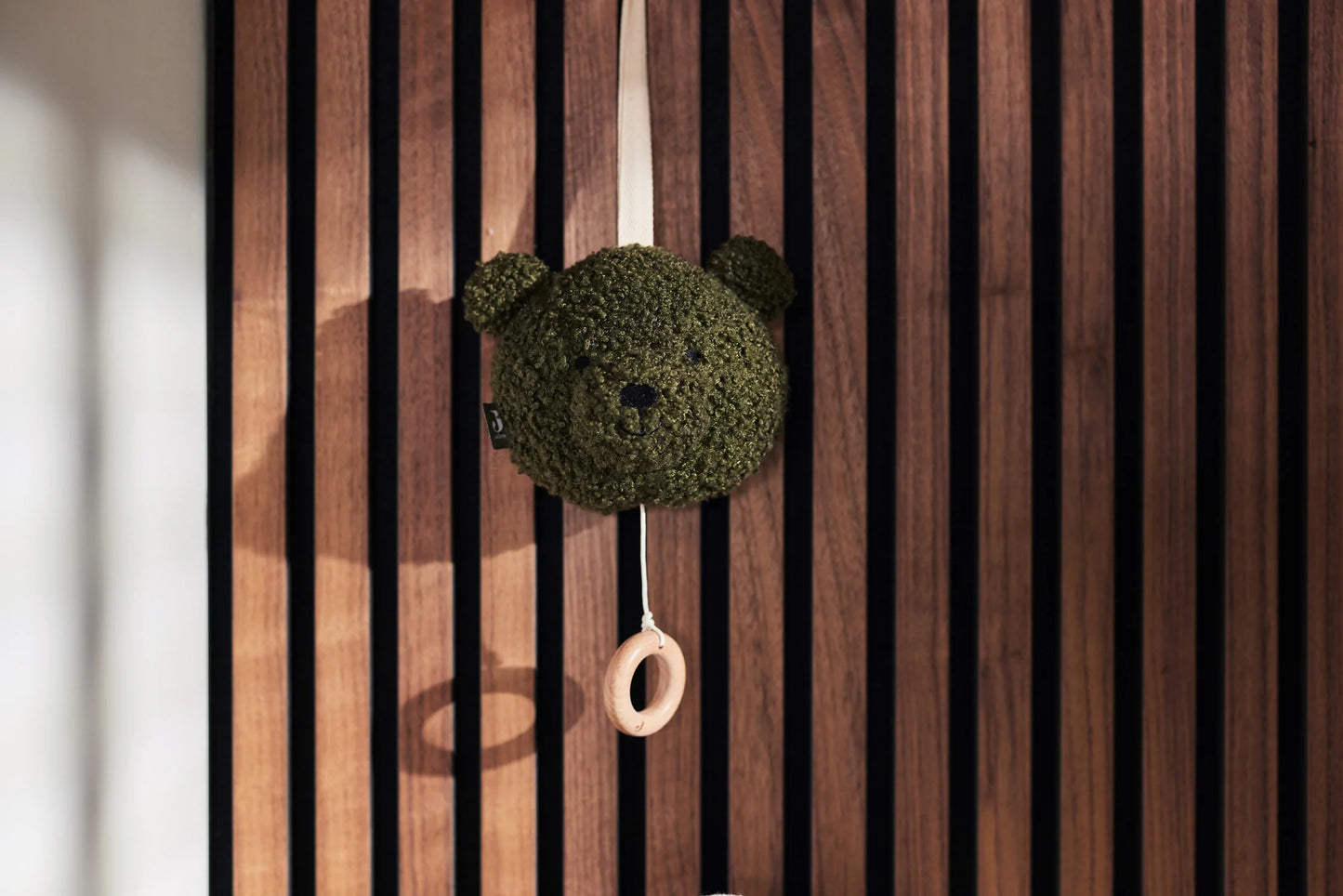 Jollein Jollein Muziekhanger Teddy Bear Leaf Green - Decomusy