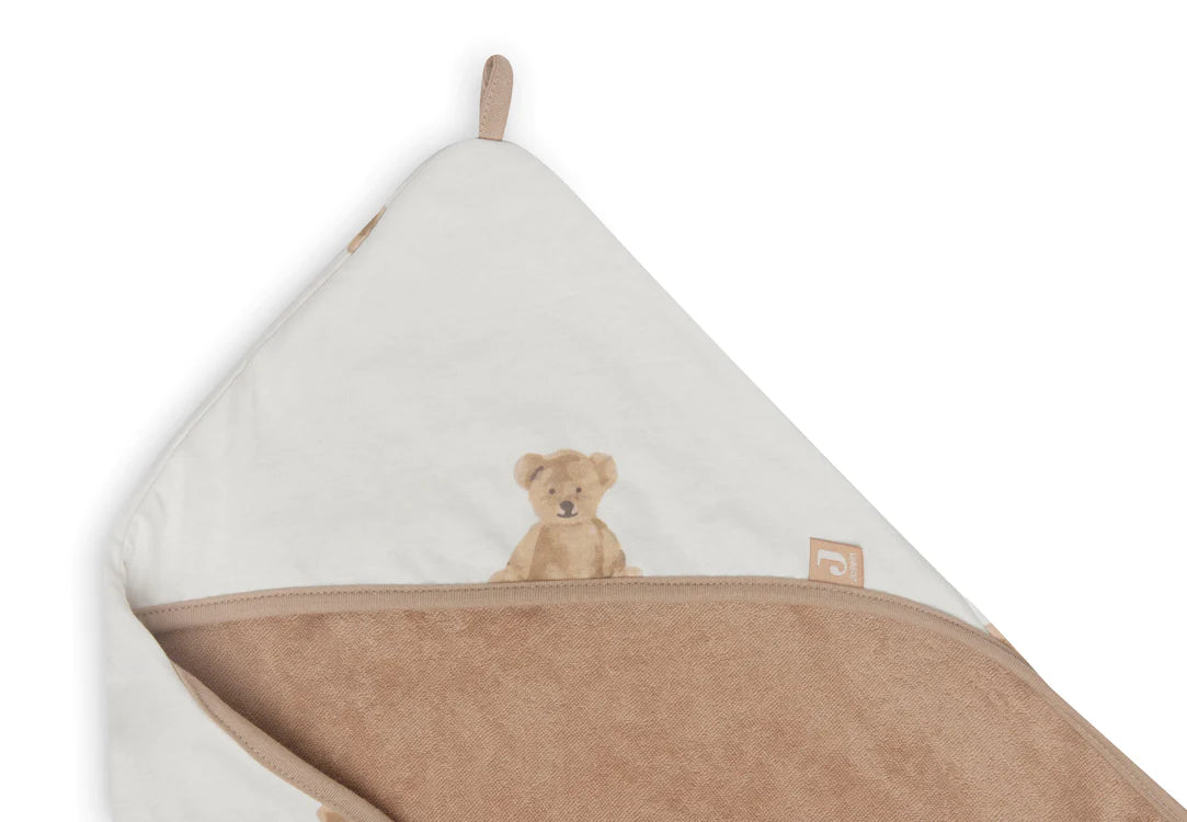 Jollein Jollein Badcape 75x75cm Teddy Bear - Decomusy