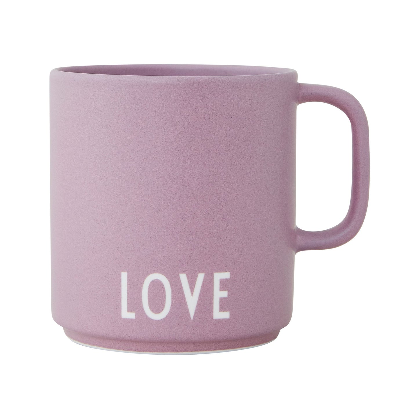 Design Letters Favorite Cup met Handvat - Love Lavender