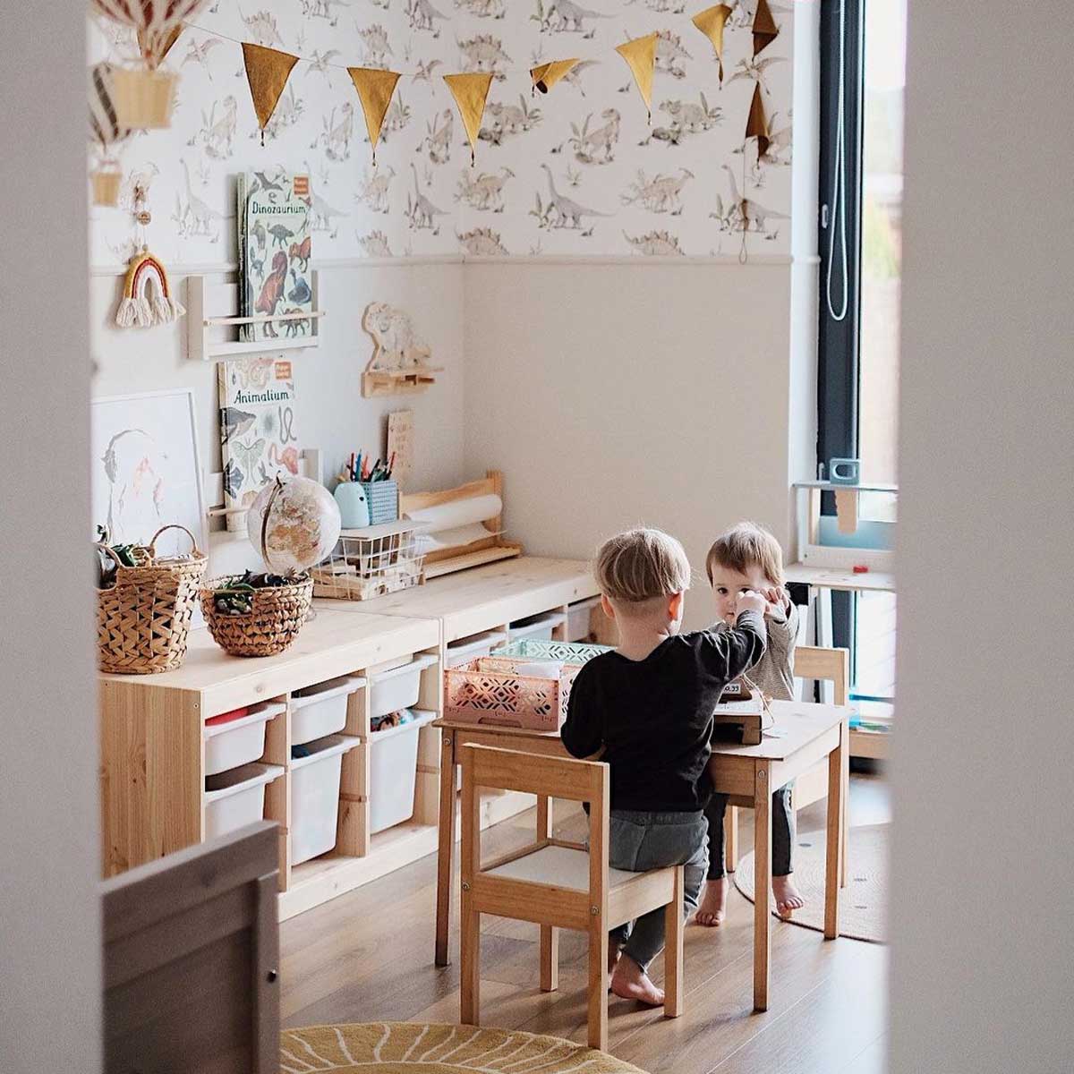 Dekornik Dekornik Behang "Happy Dinos" - Decomusy