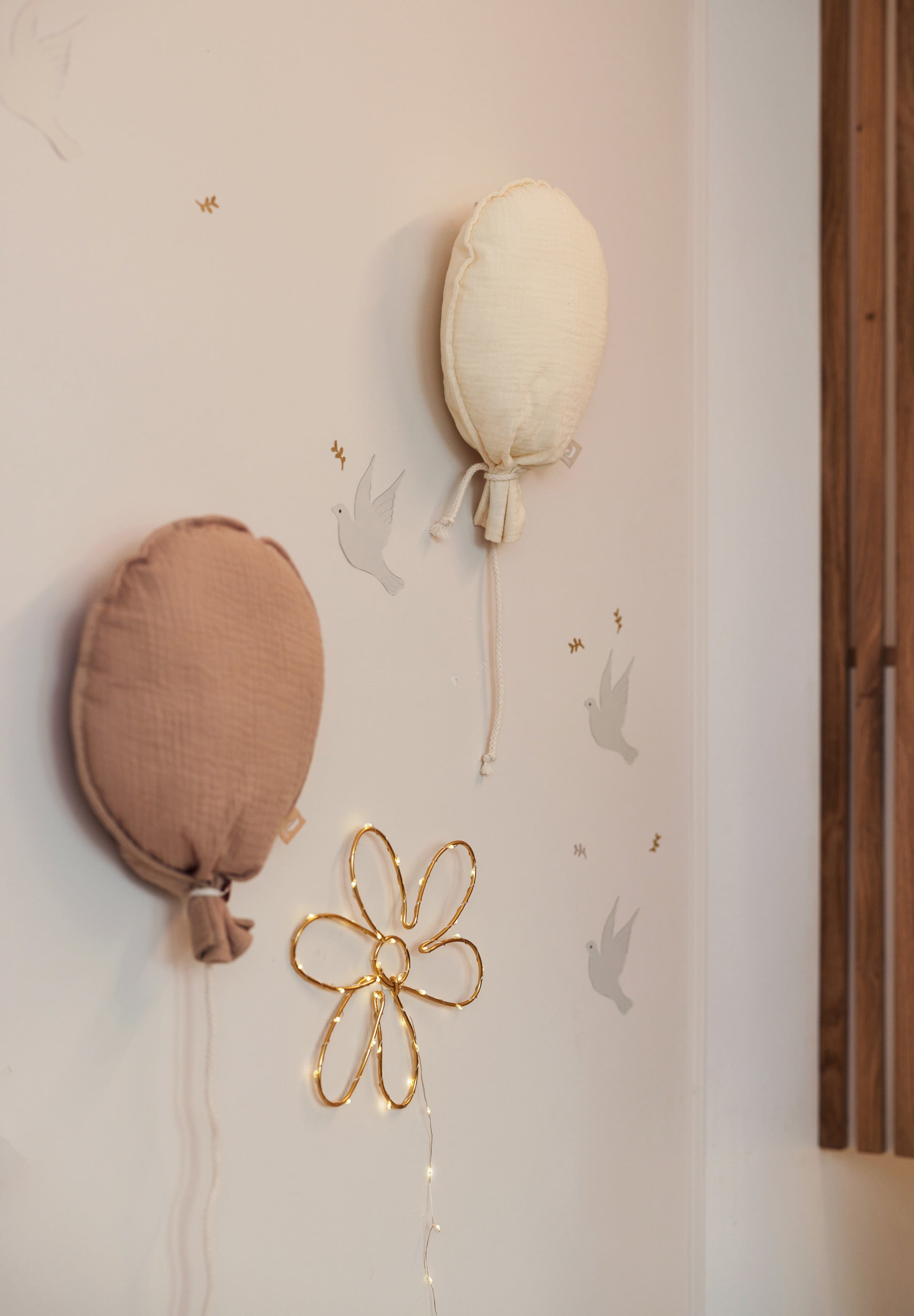 Jollein Jollein Wandhanger Ballon - Biscuit - Decomusy